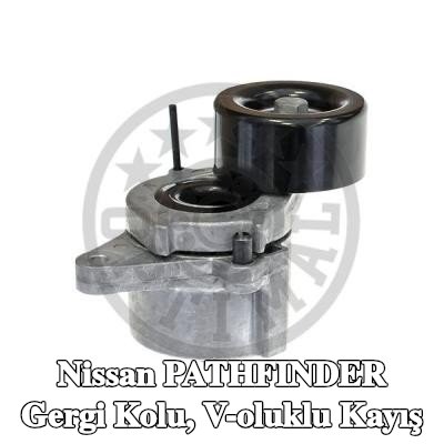 OPTIMAL Gergi Kolu, V-oluklu kayış — Nissan Pathfinder