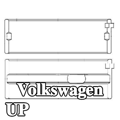 MAHLE محمل العمود المرفقي — 2011 Volkswagen Up