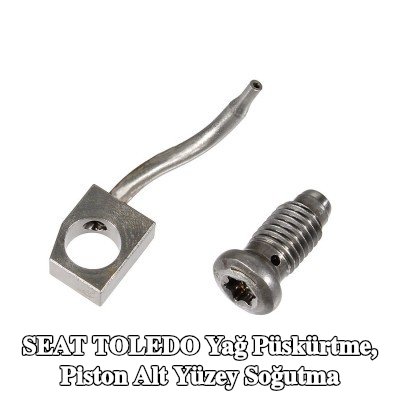 METZGER Yağ püskürtme, piston alt yüzey soğutma — 2008 SEAT Toledo
