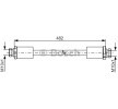 BOSCH Fren hortumu 482mm — Nissan Nv200 (1)