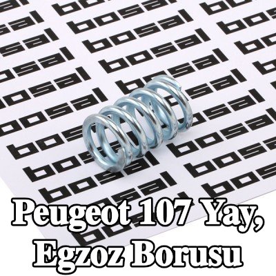 BOSAL Yay, egzoz borusu — Peugeot 107