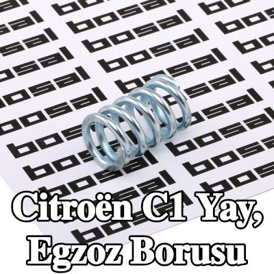 BOSAL Yay, egzoz borusu — Citroën C1