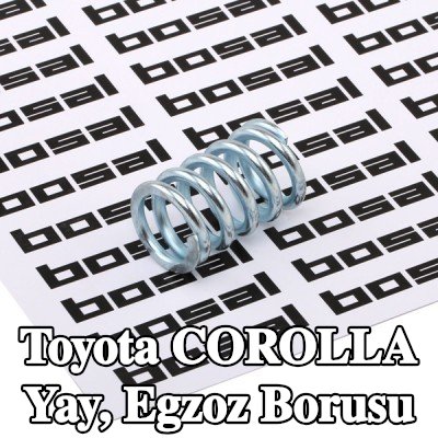 BOSAL Yay, egzoz borusu — 2002 Toyota Corolla