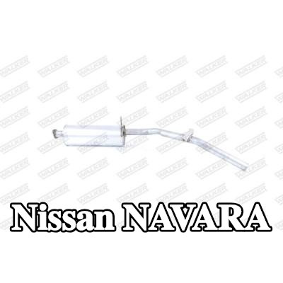 WALKER كاتم الصوت الخلفي 1470mm, بدون قطع التثبيت — Nissan Navara