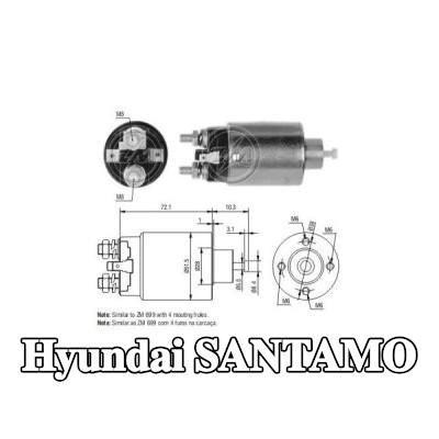 ERA ملف لولبي للمشغل — Hyundai Santamo