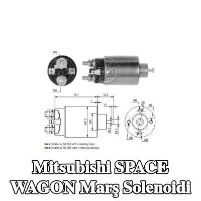 ERA Marş solenoidi — Mitsubishi Space Wagon