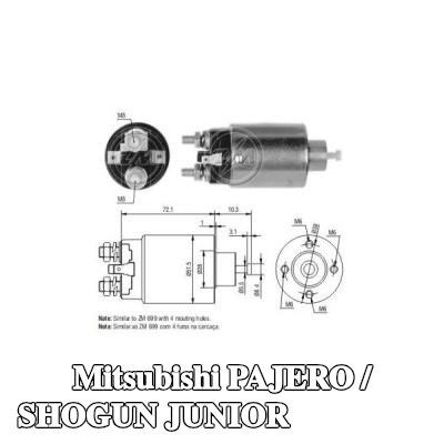 ERA ملف لولبي للمشغل — Mitsubishi Pajero / Shogun Junior
