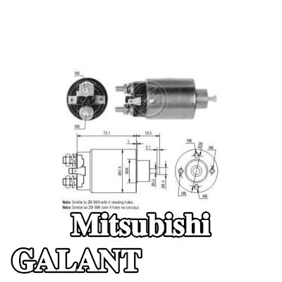 ERA ملف لولبي للمشغل — Mitsubishi Galant