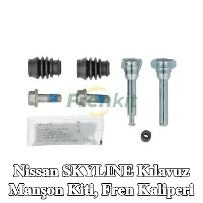 FRENKIT Kılavuz manşon kiti, fren kaliperi Arka Aks — 2002 Nissan Skyline