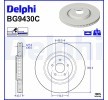 DELPHI Fren diski Dış Çap: 350mm, Havalandırmalı, Kaplamalı — Nissan Ariya (1)