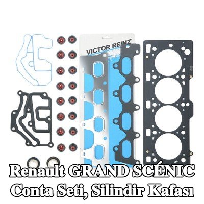 REINZ Conta seti, valf gövdesi contalı silindir kafası — 2008 Renault Grand Scénic