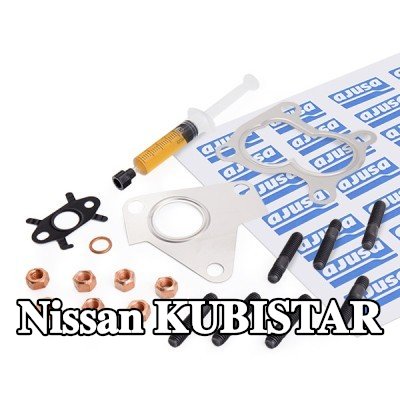 AJUSA مجموعة التثبيت, الشاحن مع الحشيات/الأختام — Nissan Kubistar