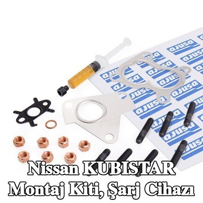 AJUSA Montaj Kiti, conta/sızdırmazlık elemanları ile şarj cihazı — Nissan Kubistar