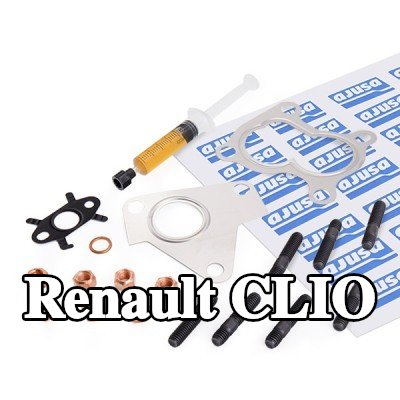 AJUSA مجموعة التثبيت, الشاحن مع الحشيات/الأختام — Renault Clio
