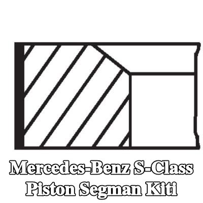 MAHLE Piston Segman Kiti — Mercedes-Benz S-Class