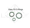 NRF Klima kondansatörü EASY FIT, kurutuculu, conta halkası ile, azot dolgulu — 2012 Lexus Is (4)