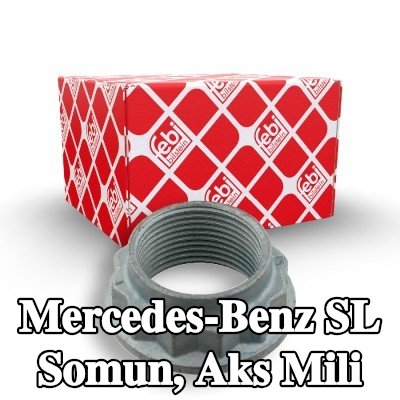 FEBI BILSTEIN Somun, aks mili — Mercedes-Benz Sl