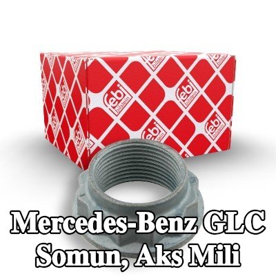 FEBI BILSTEIN Somun, aks mili — Mercedes-Benz Glc