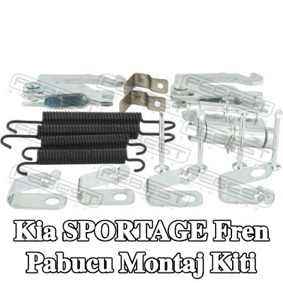 FEBEST Fren pabucu montaj kiti — Kia Sportage
