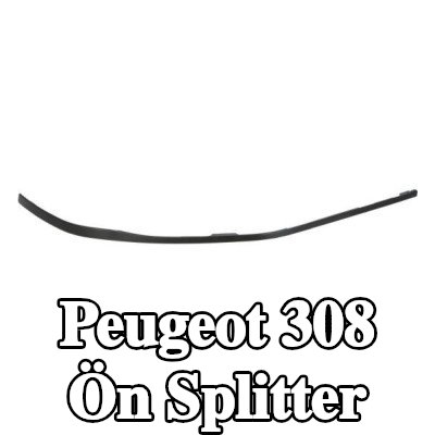 BLIC Ön splitter Ön, Sağ ön — 2014 Peugeot 308