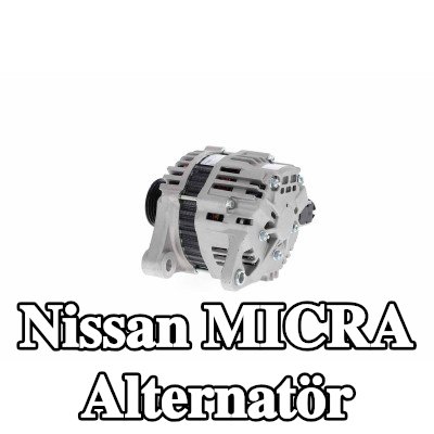 HELLA Alternatör 65A — 2002 Nissan Micra