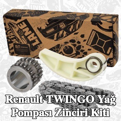 ET ENGINETEAM Yağ pompası zinciri kiti — 2016 Renault Twingo