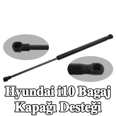 FEBI BILSTEIN Bagaj kapağı amortisörü (Her iki taraf), 465mm — Hyundai i10