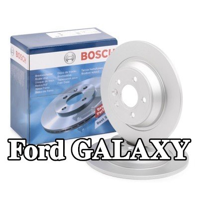 BOSCH القطر الخارجي لقرص المكابح: 302mm, صلب, مطلي — Ford Galaxy