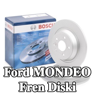 BOSCH Fren diski Dış Çap: 302mm, düz, Kaplamalı — 2012 Ford Mondeo