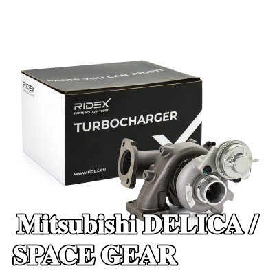RIDEX شاحن توربيني بدون حشوات/مانعات تسرب — Mitsubishi Delica / Space Gear