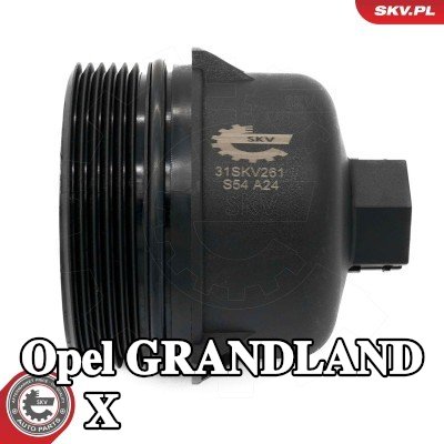 ESEN SKV غطاء غلاف فلتر الزيت مع الحشية/الختم — Opel Grandland X
