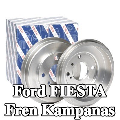 BOSCH Arka aks fren kampanası, 244mm — 2012 Ford Fiesta
