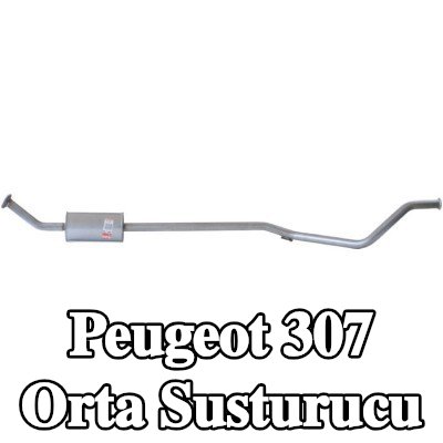 BOSAL Orta susturucu — Peugeot 307