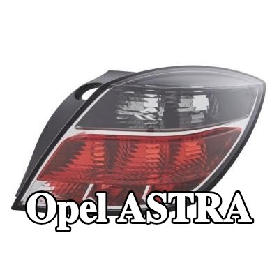 HELLA المصباح الخلفي الأيمن, بدون حامل لمبة, بدون مصابيح — 2005 Opel Astra