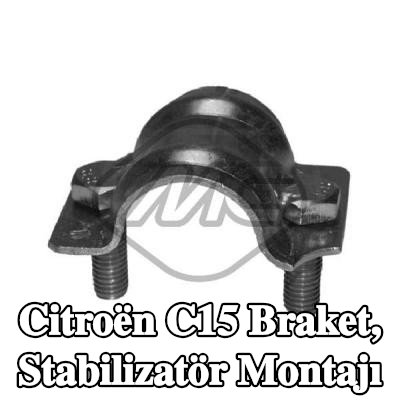 Metalcaucho Braket, stabilizatör montajı — Citroën C15
