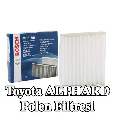 BOSCH Polen filtresi Partikül Filtresi — 2012 Toyota Alphard