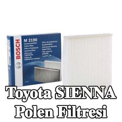 BOSCH Polen filtresi Partikül Filtresi — Toyota Sienna