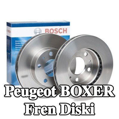 BOSCH Fren diski Dış Çap: 299, 7mm, Havalandırmalı, Yağlanmış — Peugeot Boxer