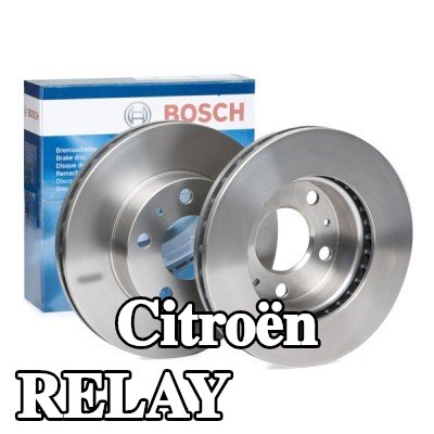 BOSCH القطر الخارجي لقرص المكابح: 299, 7mm, مُهوى, مشحم — Citroën Relay