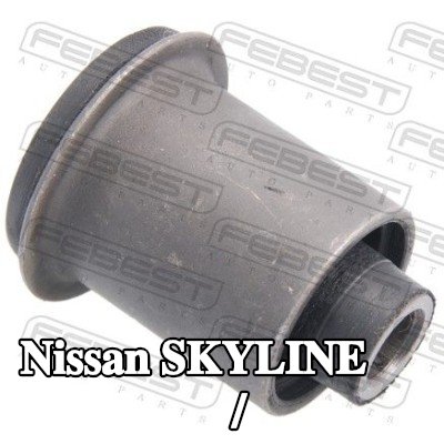 FEBEST جلبة ذراع التعليق / ذراع التعليق المحوري المحوري الأمامي العلوي, داخلي — Nissan Skyline