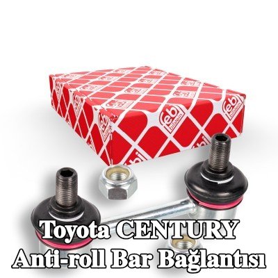 FEBI BILSTEIN Arka aks sol stabilizatör kolu, Arka Aks Sağ, 92mm, Çelik — Toyota Century