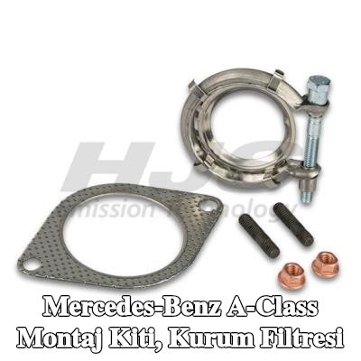 HJS Montaj Kiti, kurum filtresi — Mercedes-Benz A-Class