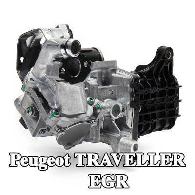 MAHLE مبرد EGR بدون حشية/مانع تسرب, مع صمام EGR — Peugeot Traveller