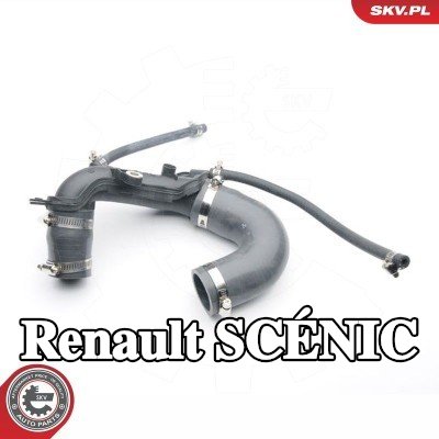 ESEN SKV أنبوب السحب, مرشح الهواء المركزي, الخلفي — 2004 Renault Scénic
