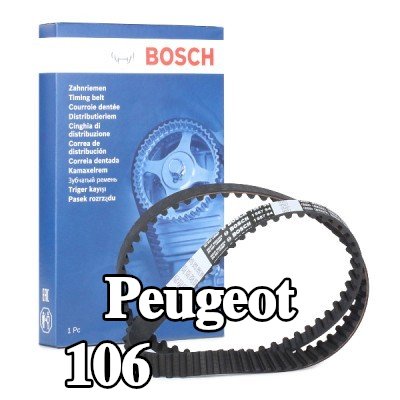 BOSCH عدد أسنان حزام التوقيت: 104, 991mm — Peugeot 106