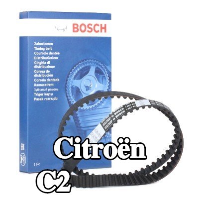 BOSCH عدد أسنان حزام التوقيت: 104, 991mm — 2003 Citroën C2