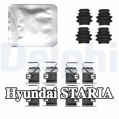 DELPHI طقم تركيب وسادات الفرامل — Hyundai Staria