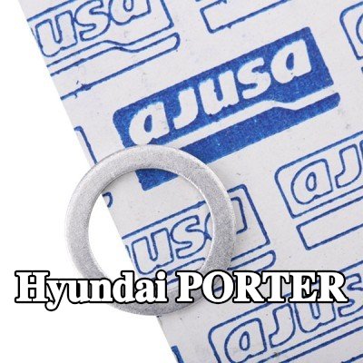 AJUSA حشية سدادة حوض الزيت القطر الداخلي: 14mm — Hyundai Porter