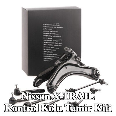 RIDEX Kontrol kolu tamir kiti Ön Aks Sol, Ön Aks Sağ, Alt, aks mafsalı ile birlikte, bağlantı çubuğu ile — Nissan X-trail