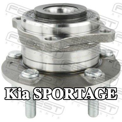 FEBEST مجموعة محامل العجلات - المحور الأمامي — Kia Sportage